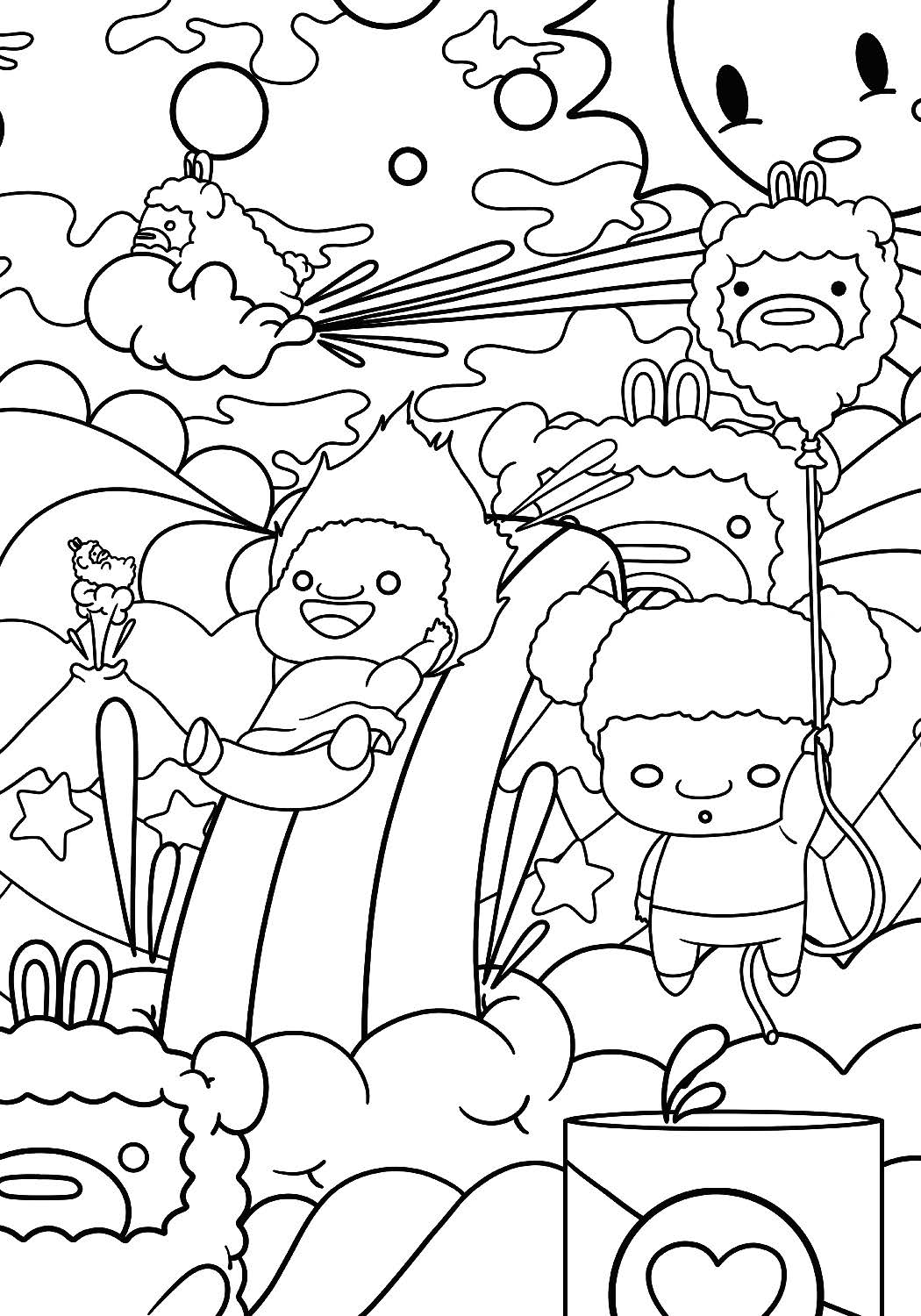 Doodlyfe Coloring Book