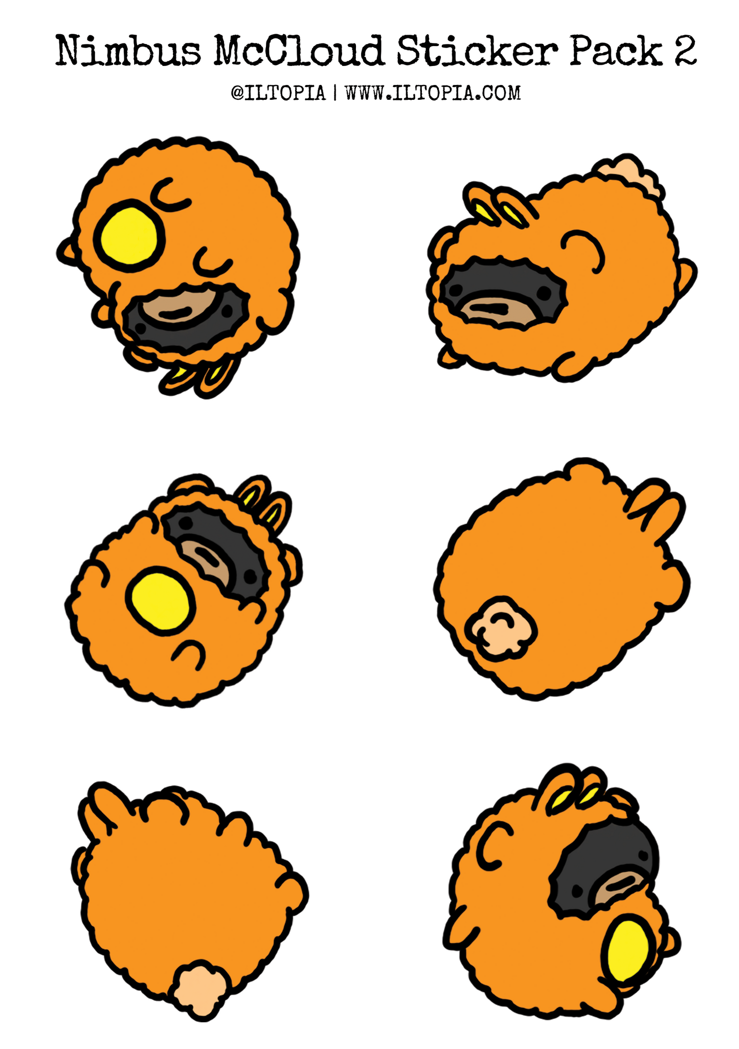 Nimbus Sticker Pack #2
