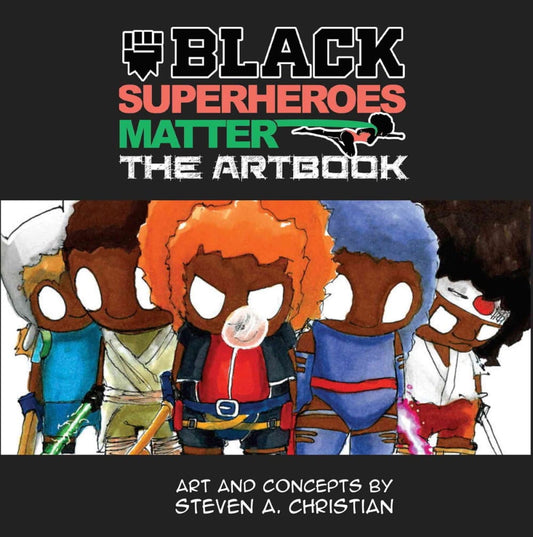 Black Superheroes Matter Artbook