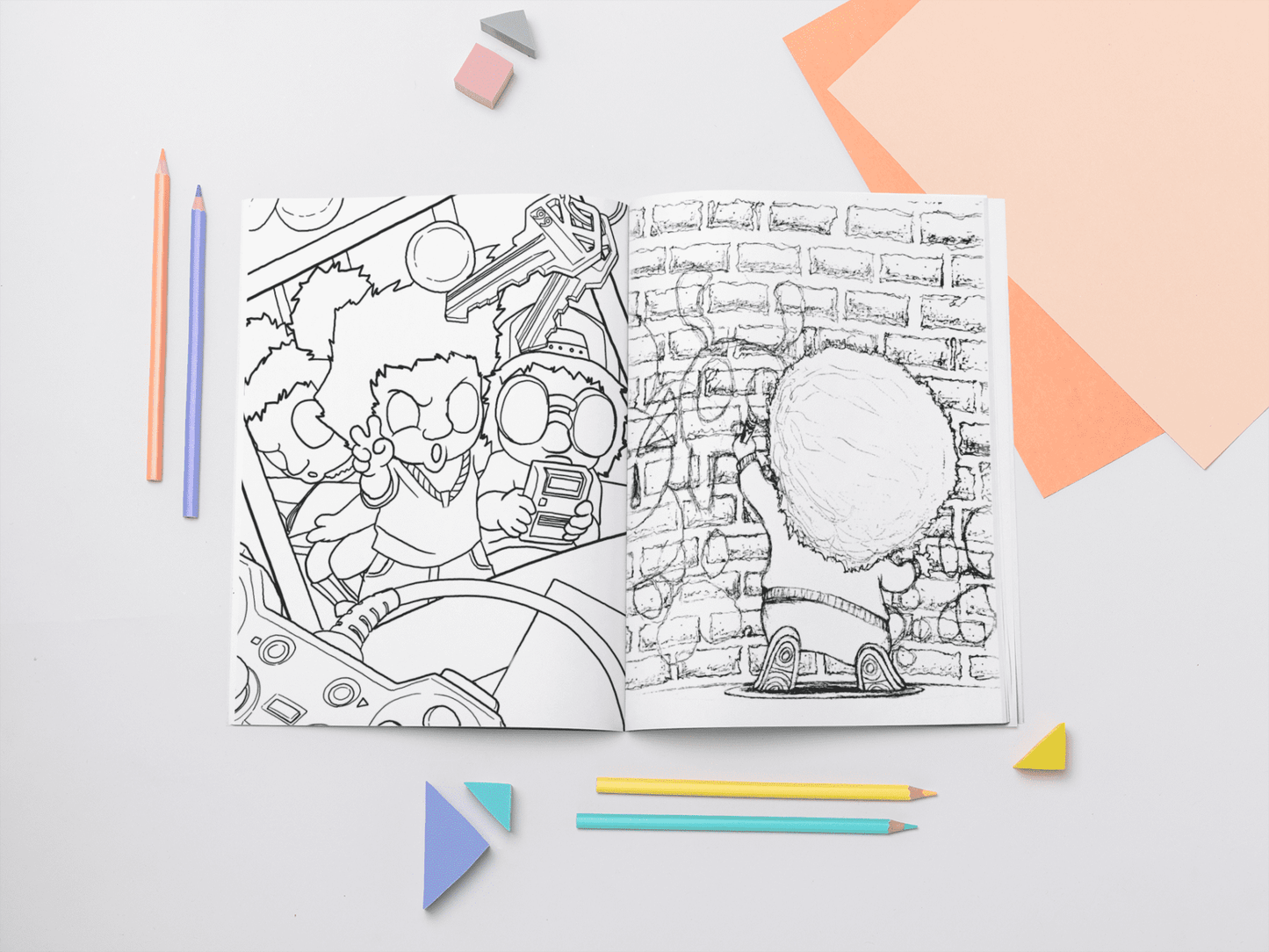 Doodlyfe Coloring Book
