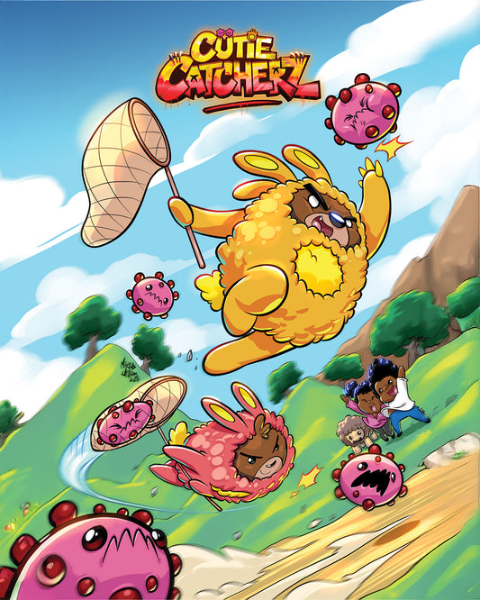 Cütie Chaos Poster (Augmented Reality Enabled)