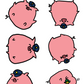 Piggy Sticker Pack