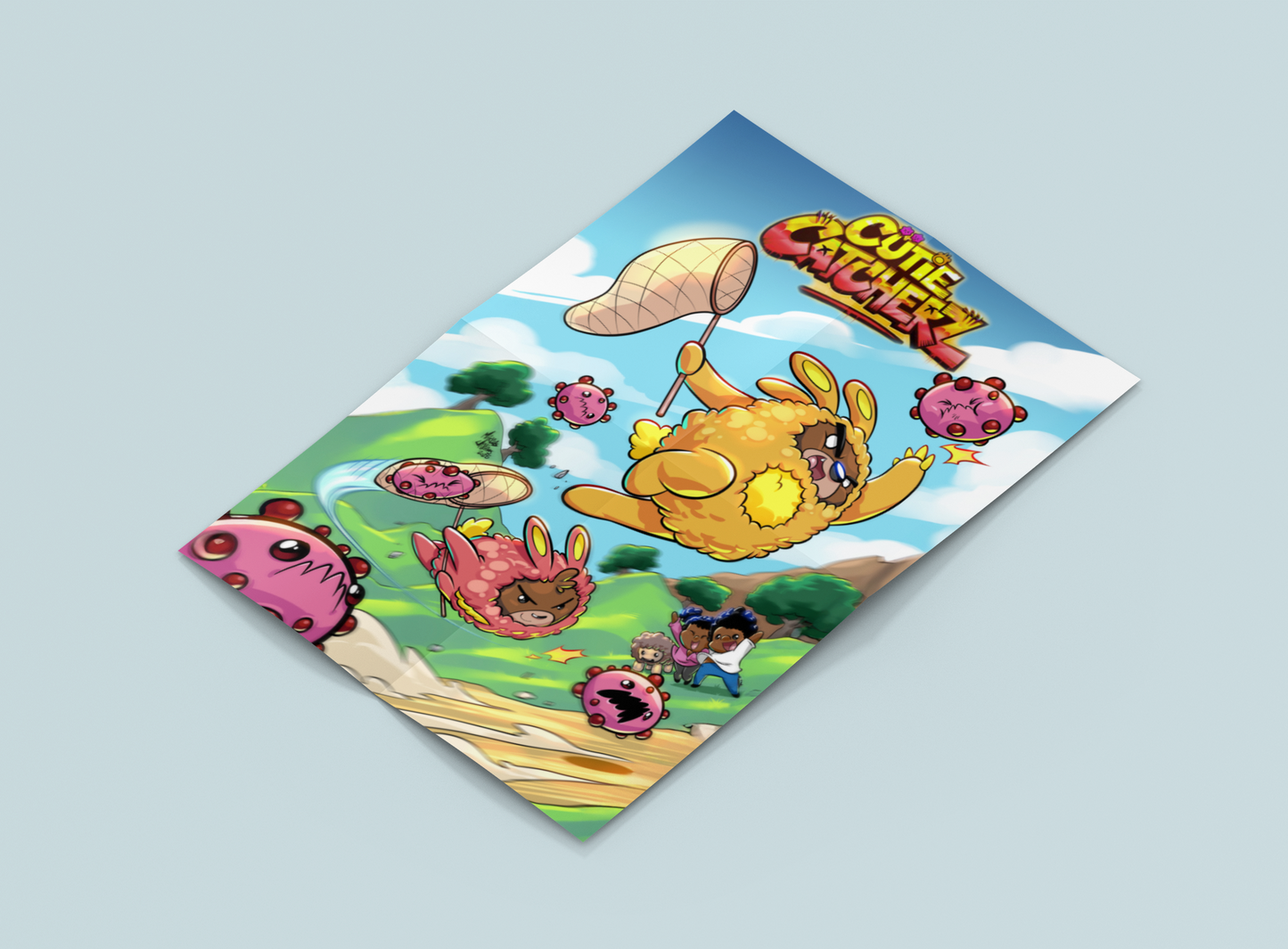 Cütie Chaos Poster (Augmented Reality Enabled)