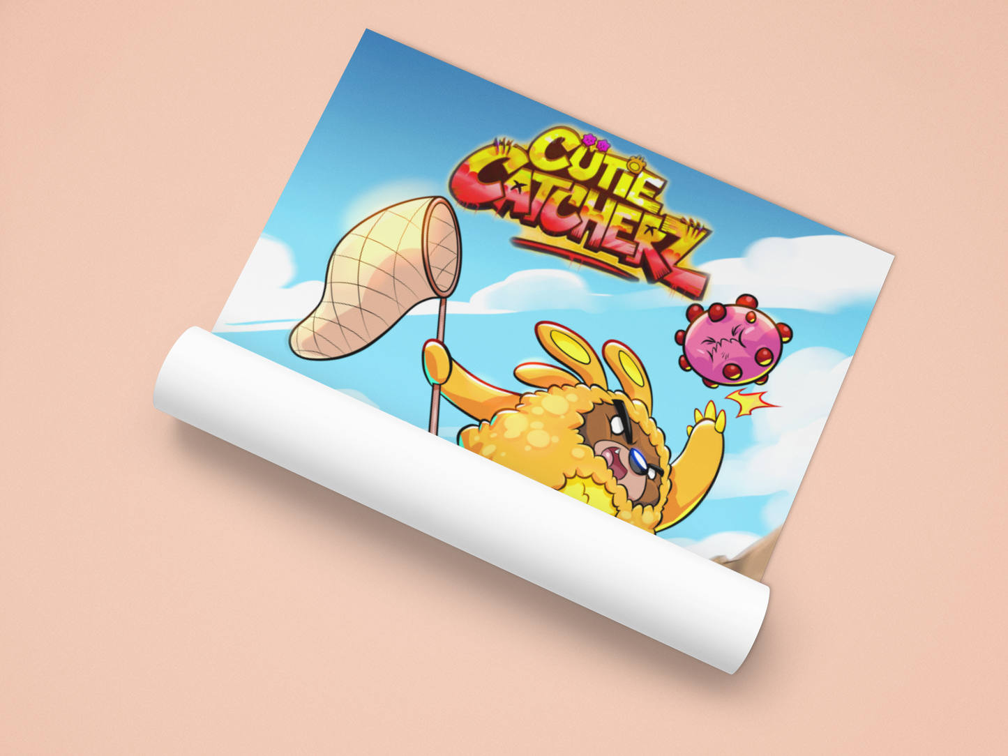 Cütie Chaos Poster (Augmented Reality Enabled)