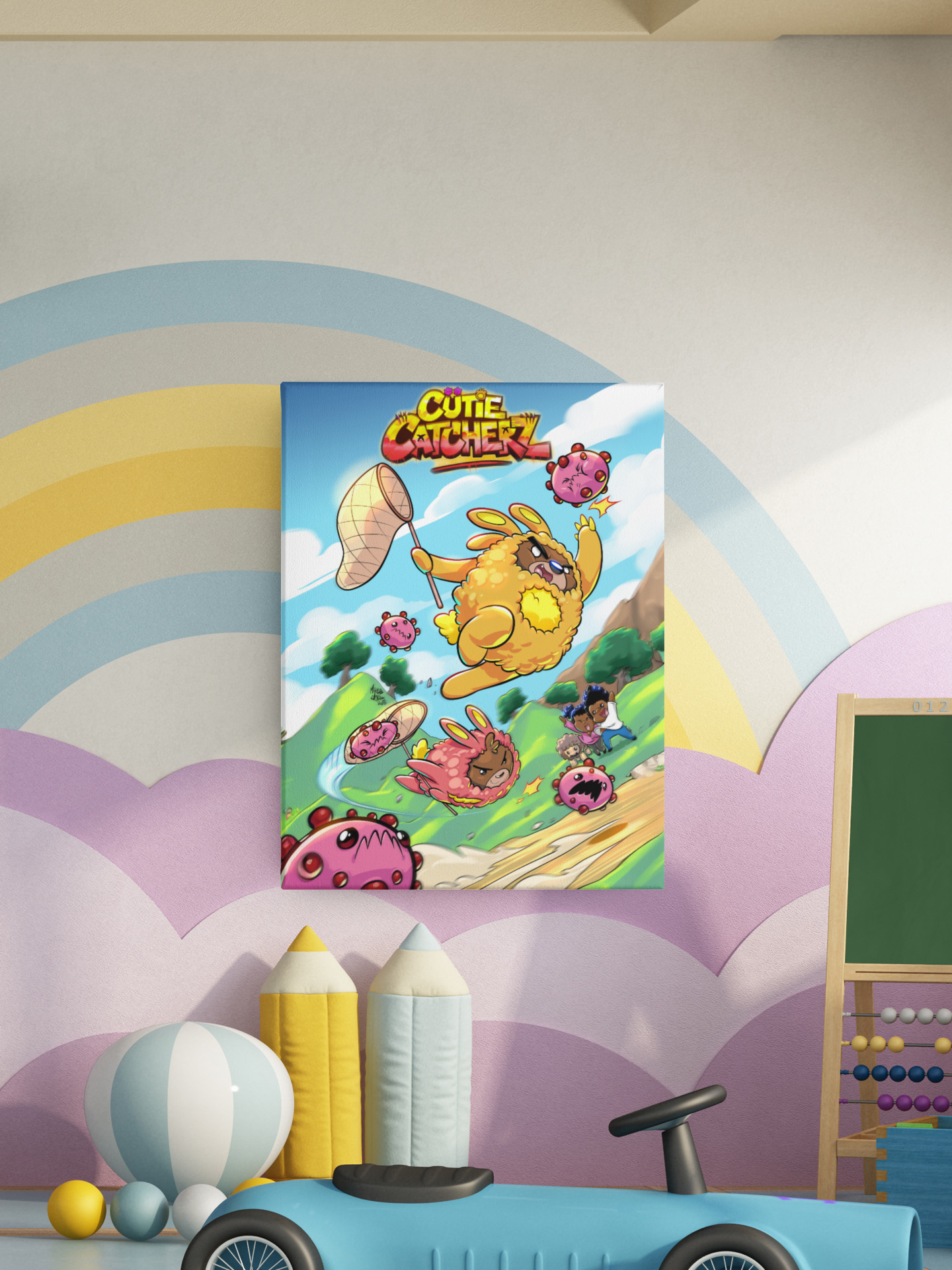 Cütie Chaos Poster (Augmented Reality Enabled)