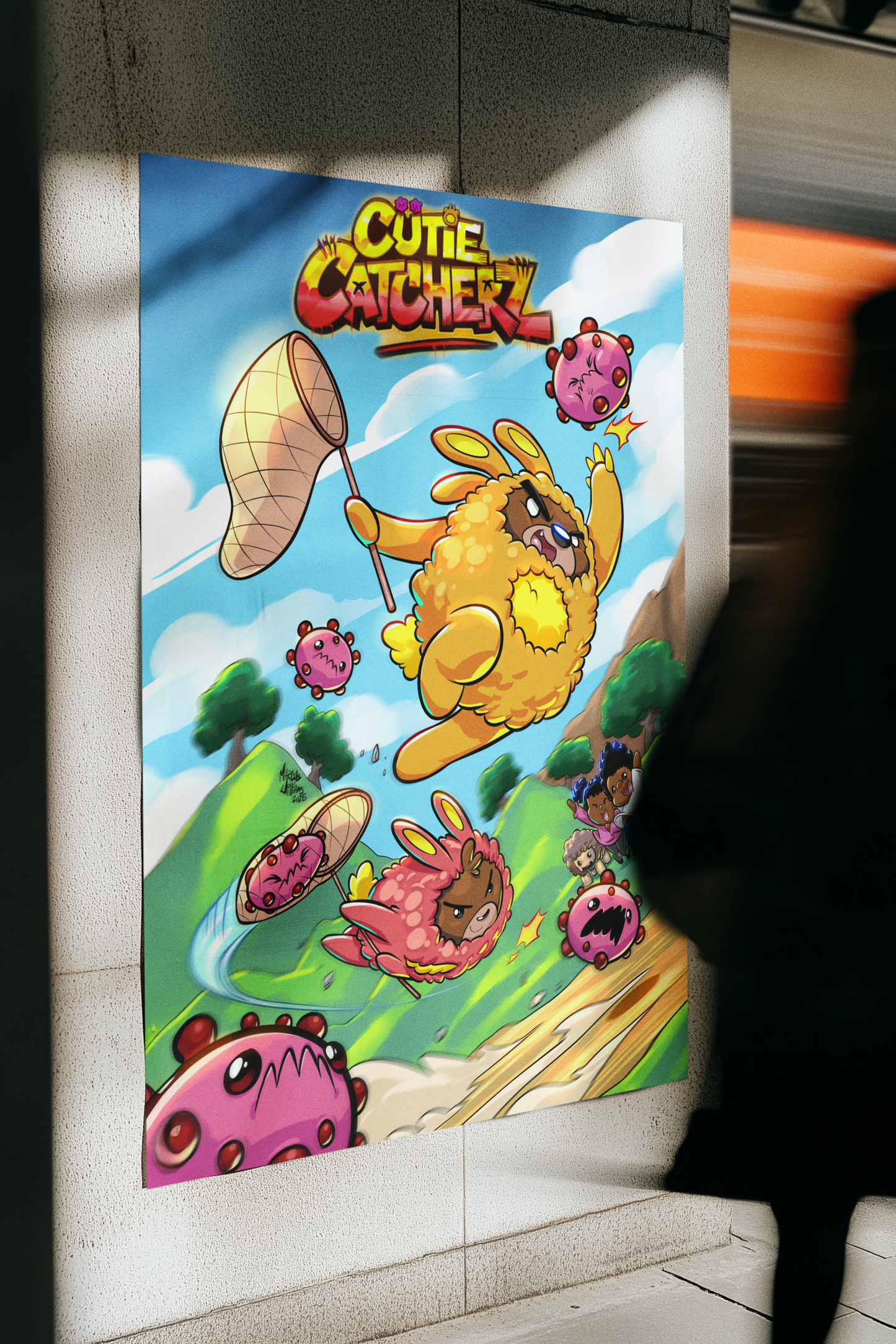 Cütie Chaos Poster (Augmented Reality Enabled)