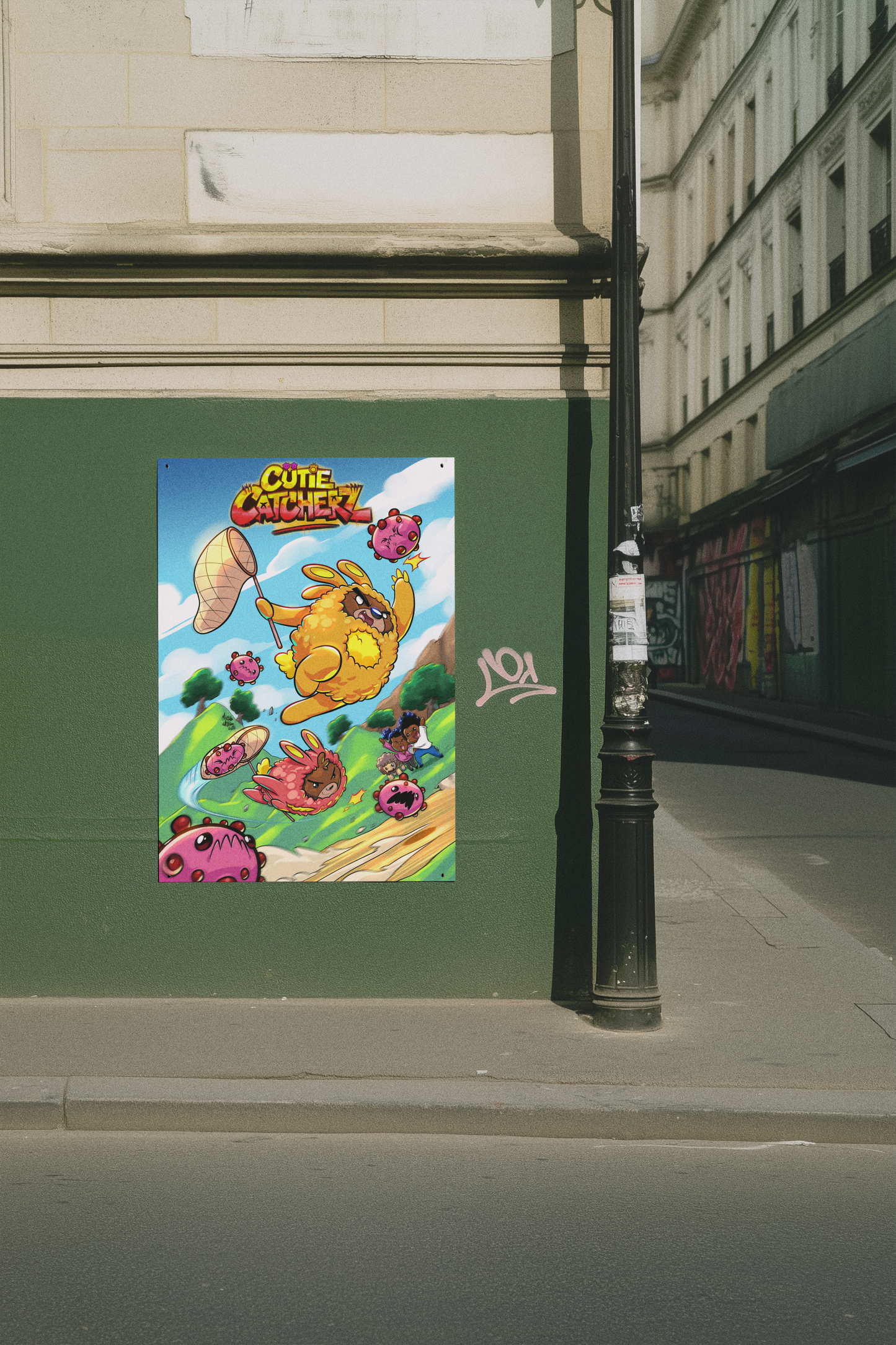 Cütie Chaos Poster (Augmented Reality Enabled)