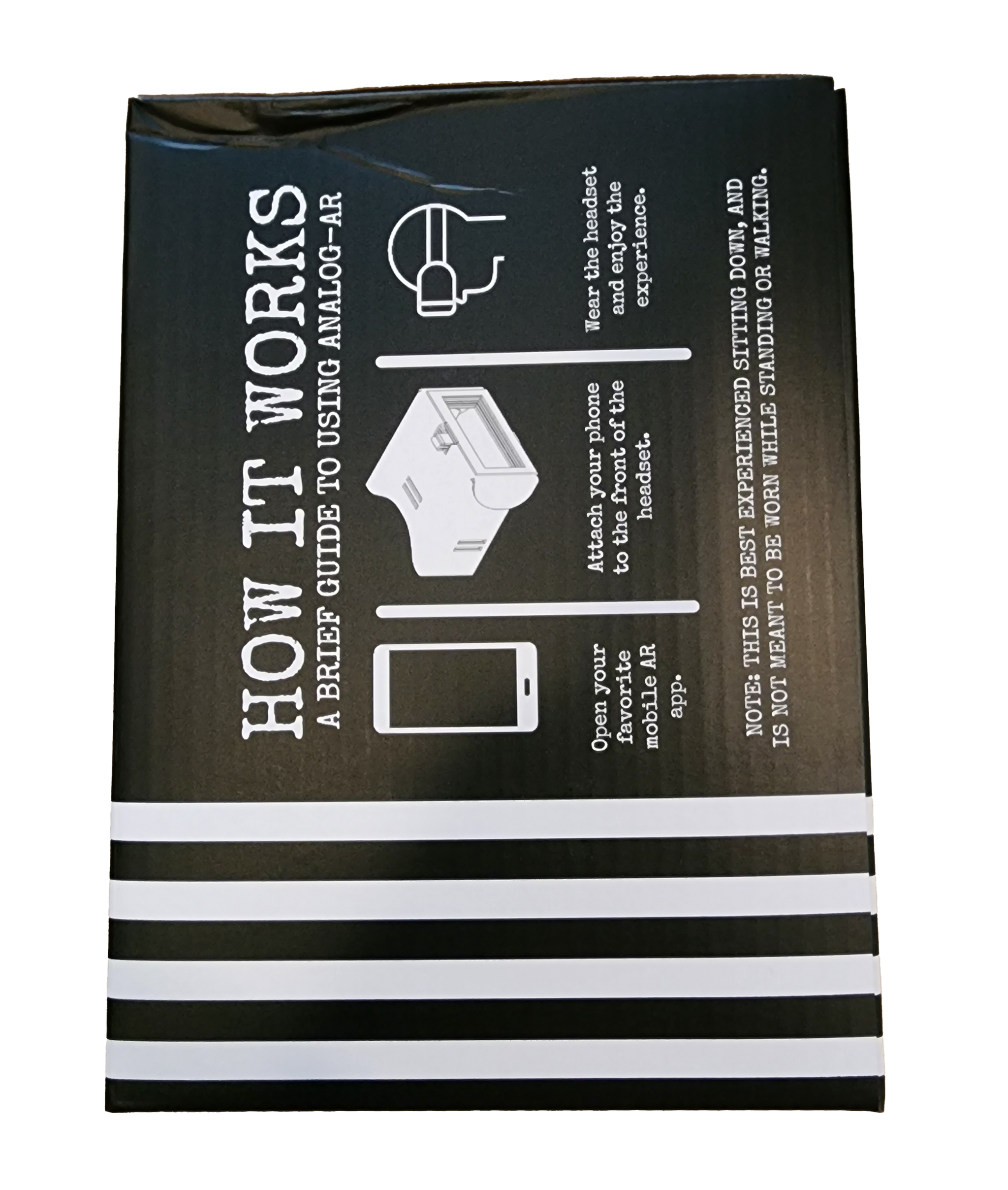 Analog-AR Augmented Reality Headset