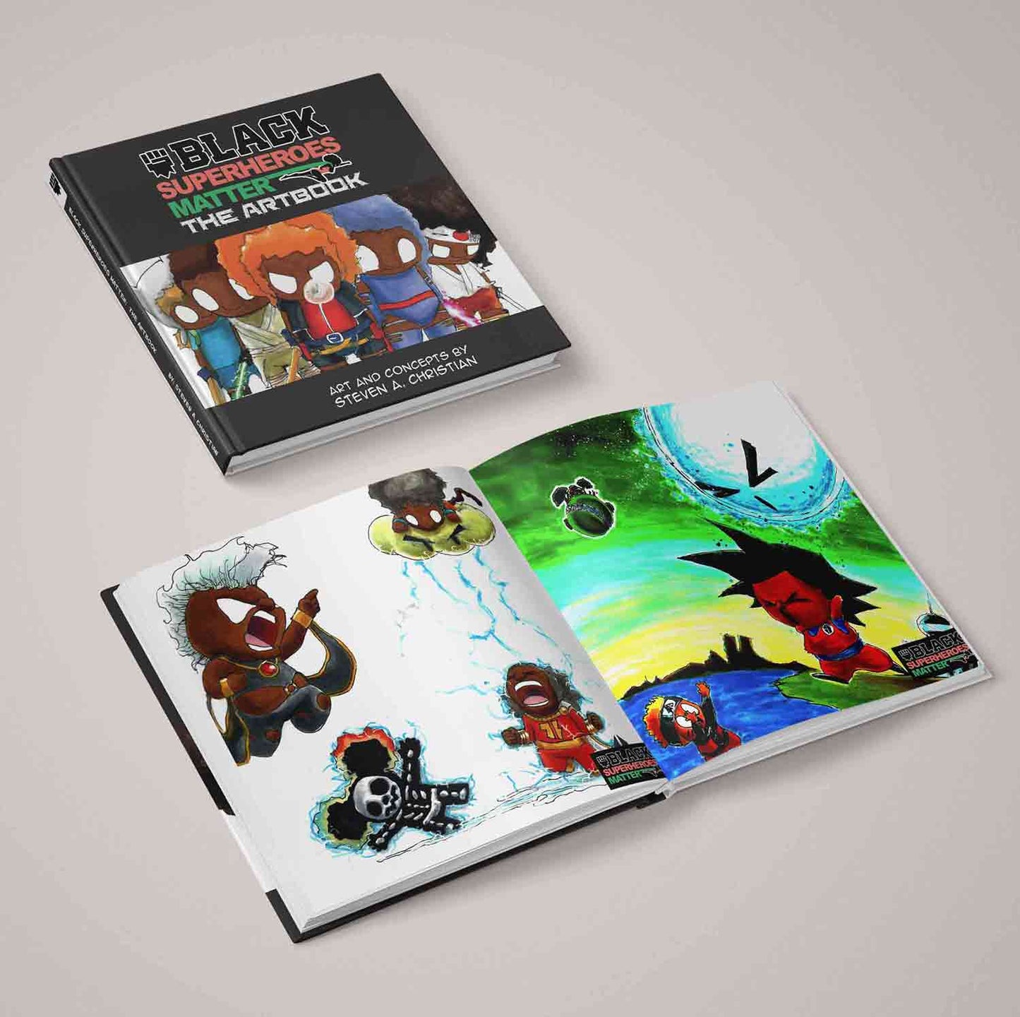 Black Superheroes Matter Artbook